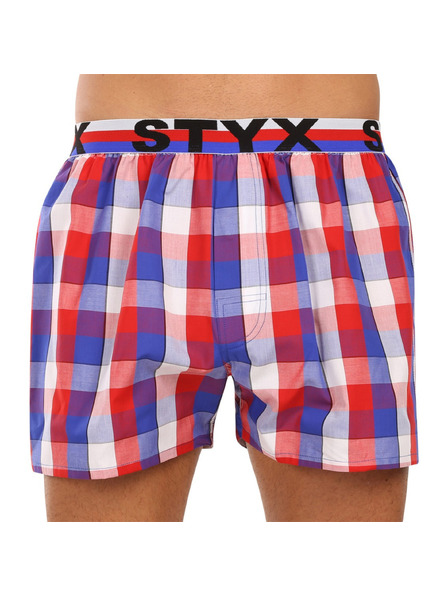 Styx Set treh - moške hlače Styx športni elastični pas večbarvne