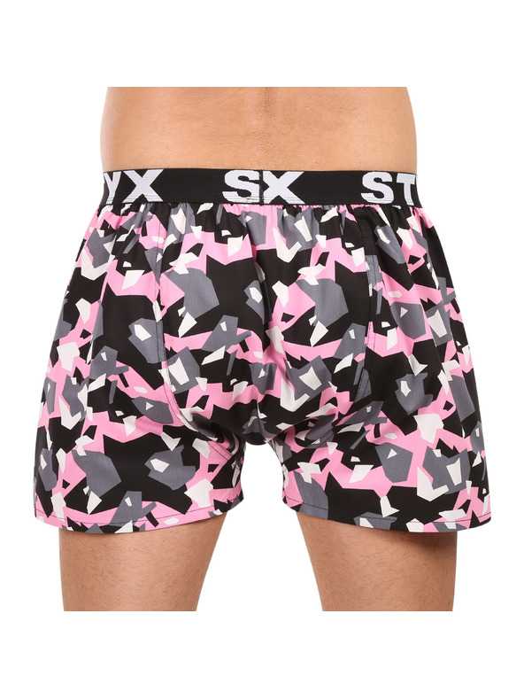 Styx Moške kratke hlače Styx art športni pas maskáč kvadratni