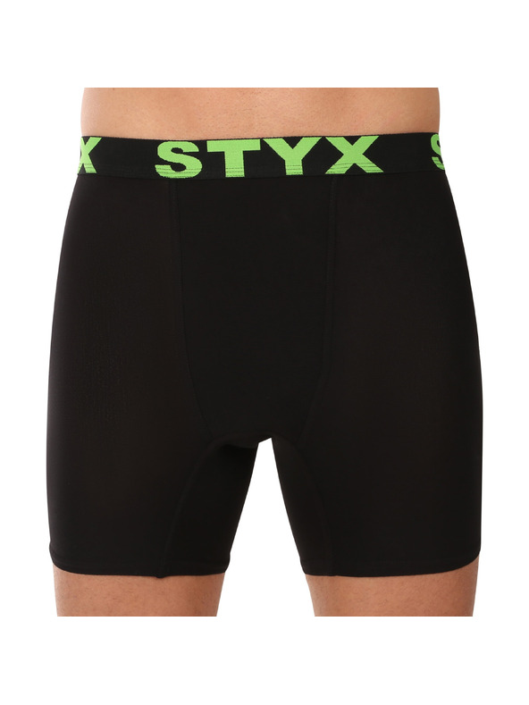 Styx Moške boksarice Styx long šport elastika črne