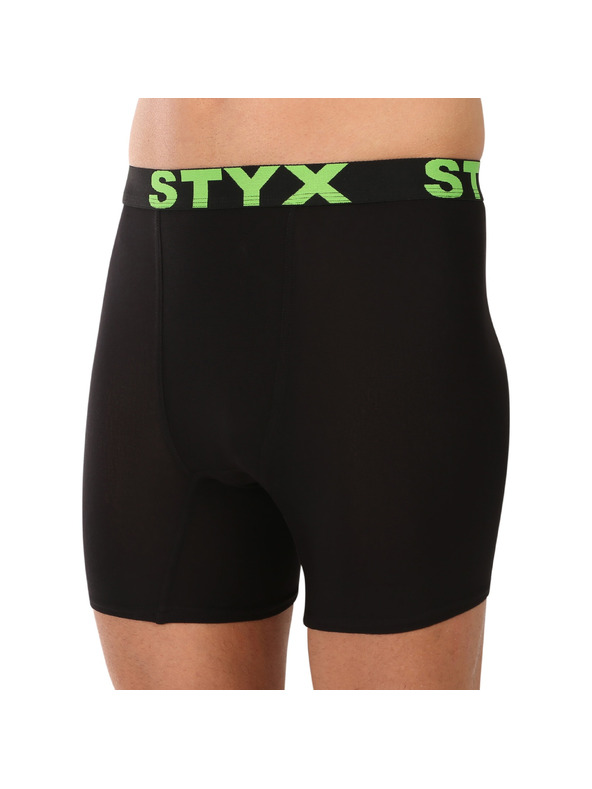 Styx Moške boksarice Styx long šport elastika črne