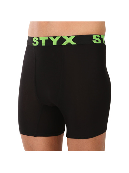 Styx Moške boksarice Styx long šport elastika črne