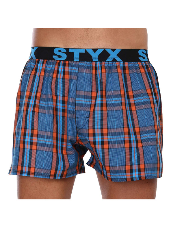 Styx Set treh - moške hlače Styx športni elastični pas večbarvne
