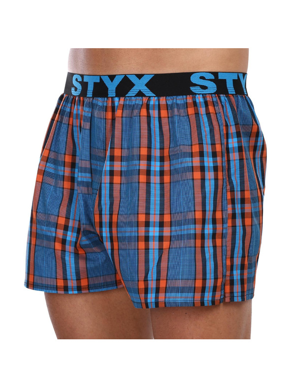 Styx Set treh - moške hlače Styx športni elastični pas večbarvne