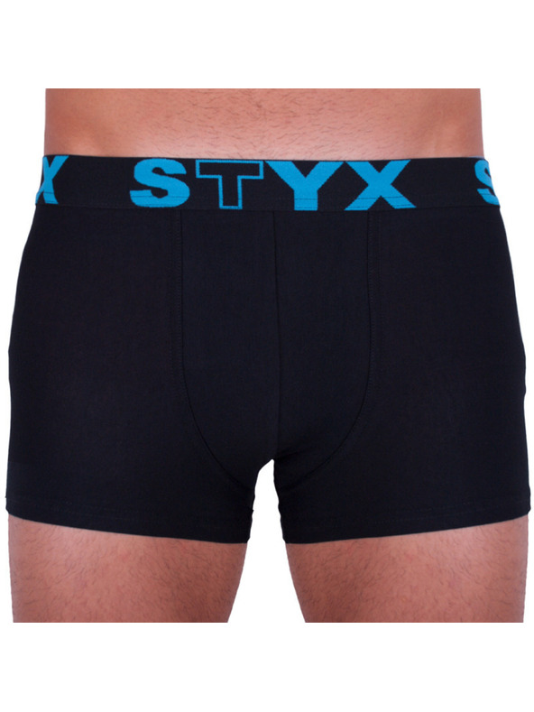 Styx Komplet pet - moške boksarice Styx športni elastik nadmere večbarvne
