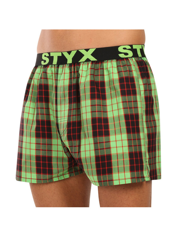 Styx Set treh - moške hlače Styx športni elastični pas večbarvne