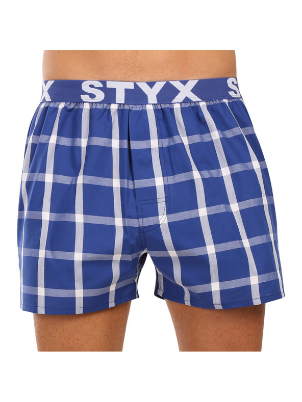 Styx Set treh - moške hlače Styx športni elastični pas večbarvne
