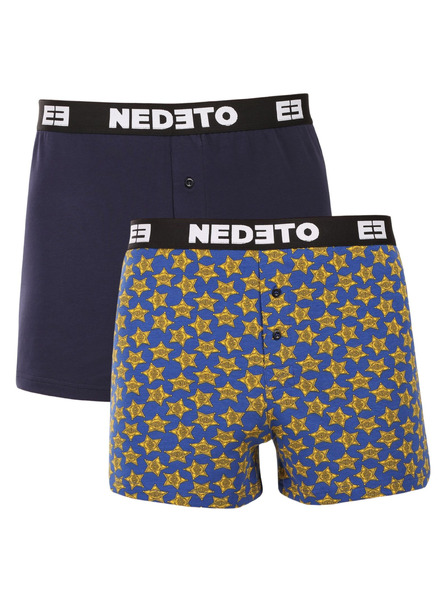 Nedeto Komplet dveh - moške spodnje hlače Nedeto večbarvne