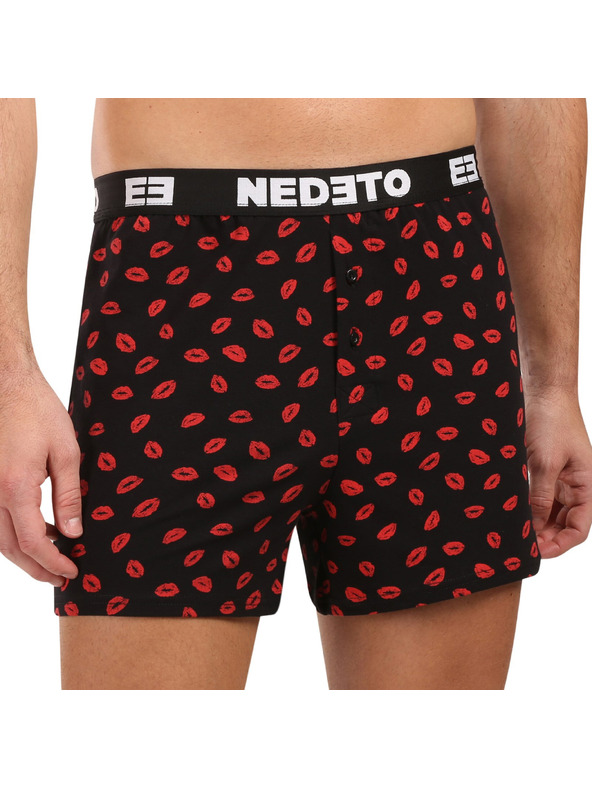Nedeto Komplet treh - moške gatke Nedeto Valentýn večbarvne