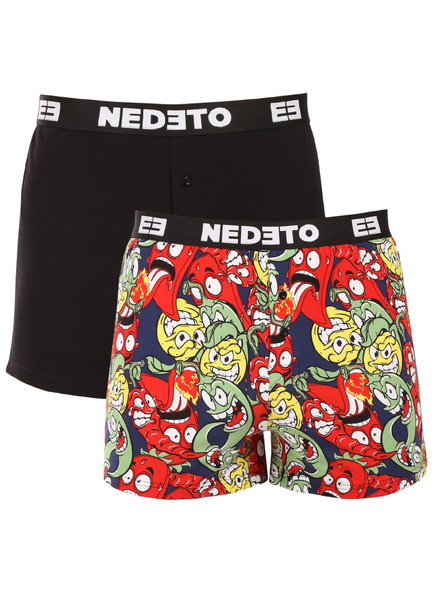 Nedeto Komplet dveh - moške spodnje hlače Nedeto večbarvne