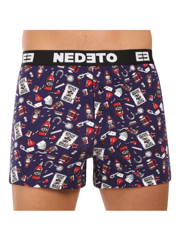 Nedeto Komplet štirih - moške gatke Nedeto večbarvne