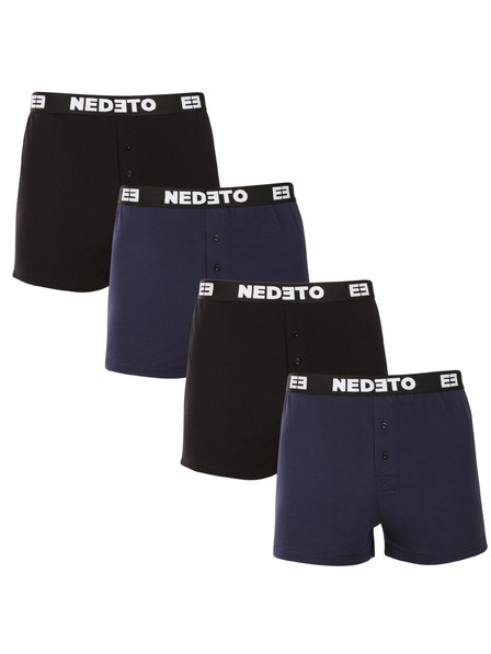 Nedeto Komplet štirih - moške gatke Nedeto večbarvne