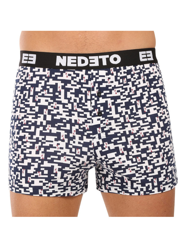 Nedeto Komplet dveh - moške spodnje hlače Nedeto večbarvne