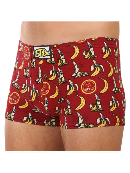 Styx Moške bokserke Styx art klasična guma banane