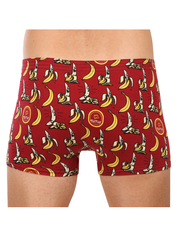 Styx Moške bokserke Styx art klasična guma banane