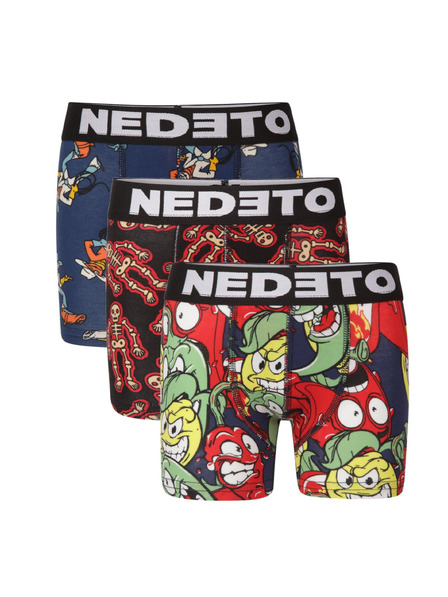 Nedeto Set treh - otroške boksarice Nedeto večbarvne