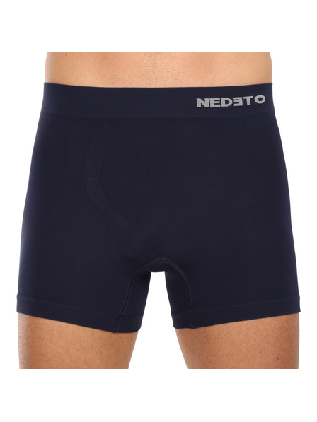 Nedeto Komplet treh brezšivnih boksaric v temno modri barvi Nedeto