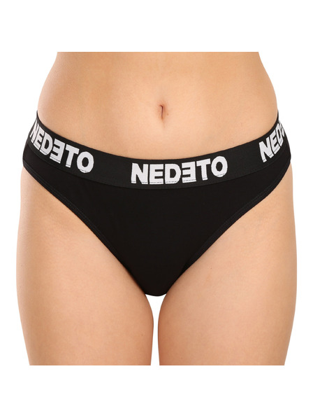 Nedeto Komplet treh ženskih hlačk Nedeto black