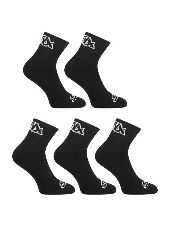 Styx 5PACK Styx nogavice za gležnje črne