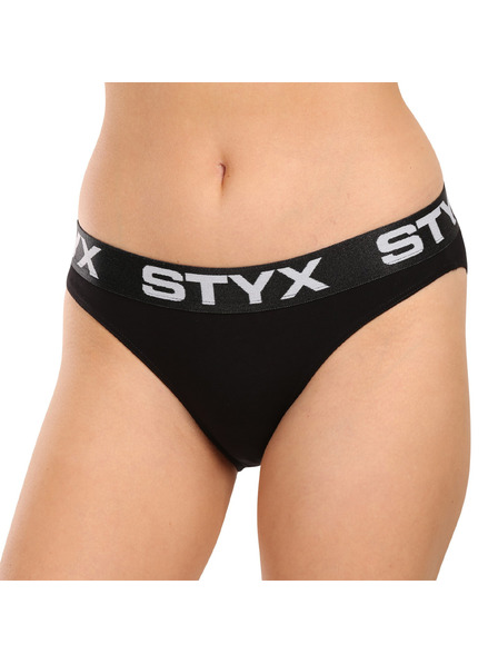 Styx Ženske športne hlačke Styx črne