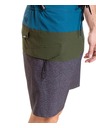 Meatfly Meatfly moške plavalne hlače Mitch Boardshorts 21" Olive / Super Teal