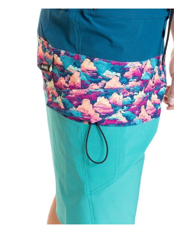 Meatfly Meatfly moške kopalne hlače Mitch Boardshorts 21" Oblaki