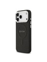 Guess Guess PU Saffiano MagSafe Zadnji Pokrov za iPhone 17 Pro Max Black