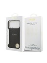 Guess Guess PU Saffiano MagSafe Zadnji Pokrov za iPhone 17 Pro Max Black