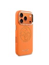 Guess Guess PU Perforated 4G Logo MagSafe Zadnji Pokrov za iPhone 17 Pro Max Orange