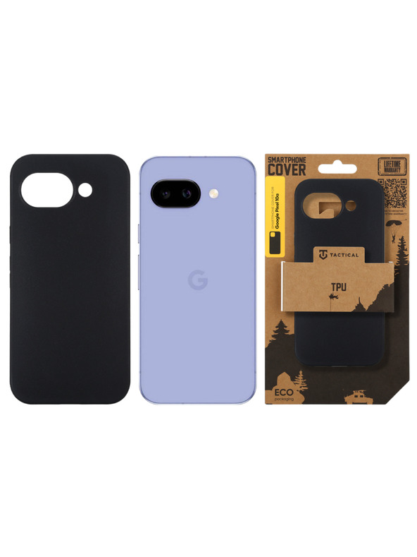 Tactical Tactical TPU Zaščita za Google Pixel 10a Black