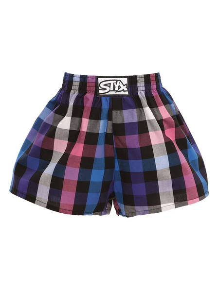 Styx Otroške hlačke Styx klasični elastičen pas večbarvna