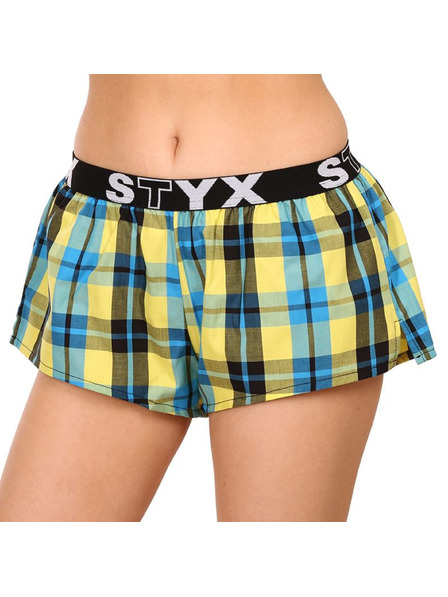 Styx Ženske kratke hlačke Styx športni gumi večbarvne