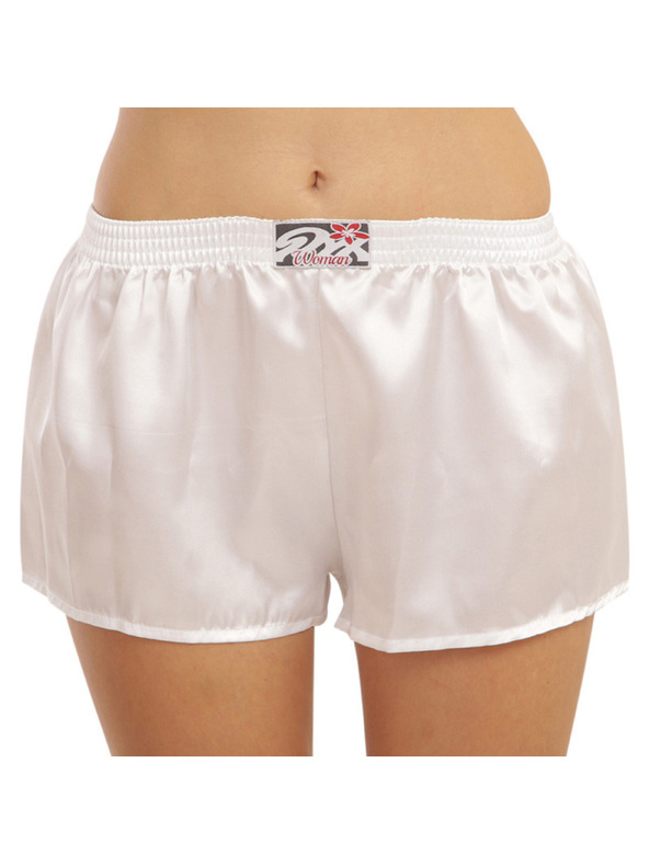 Styx Ženske gumijaste hlače Styx Classic Satin White