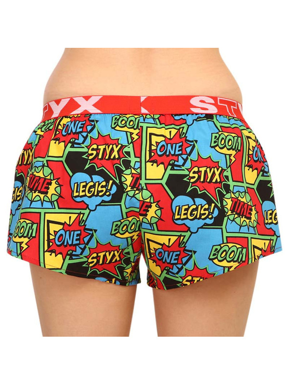 Styx Ženske kratke hlačke Styx art športni gumi boom