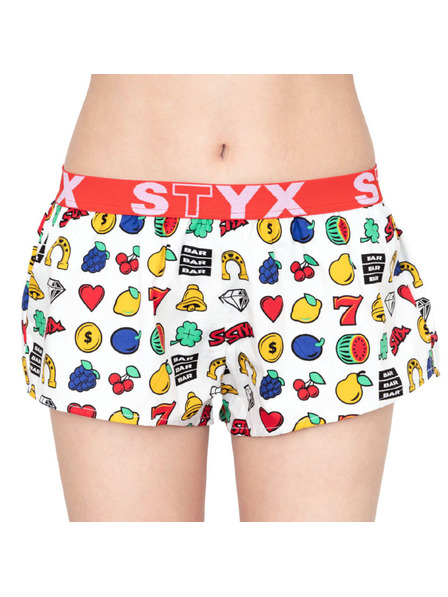 Styx Ženske kratke hlačke Styx art športni gumi hazarder