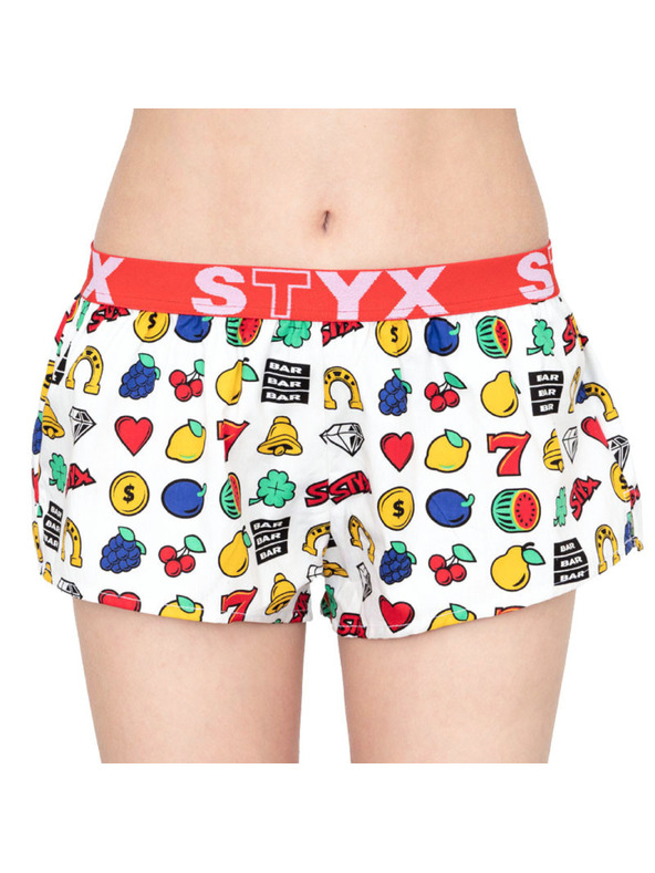 Styx Ženske kratke hlačke Styx art športni gumi hazarder