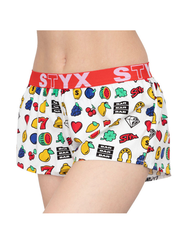 Styx Ženske kratke hlačke Styx art športni gumi hazarder