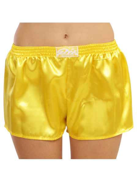 Styx Ženske hlače Styx Classic Rubber Shorts Satin Yellow