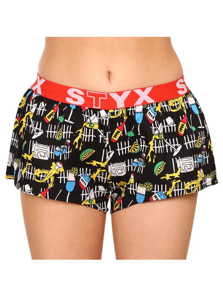 Styx Ženske umetniške športne hlače Styx iz gume za zabavo