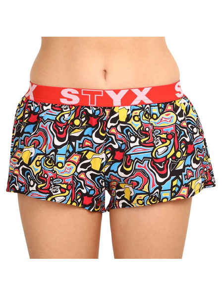 Styx Umetniške športne gumijaste hlače Styx ženske skice