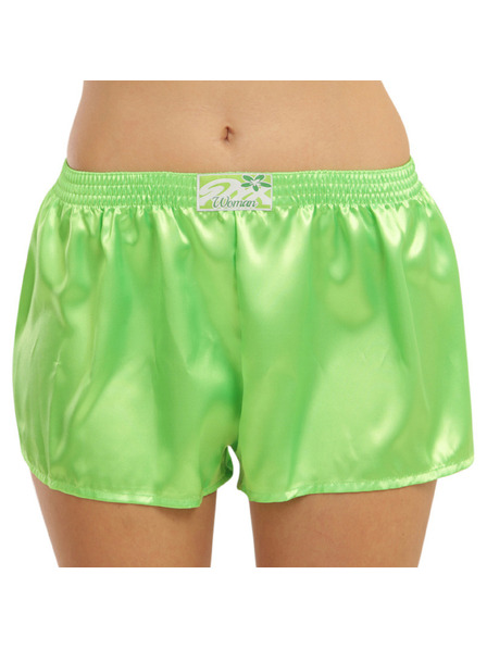 Styx Ženske hlače Styx Classic Rubber Shorts Satin Green