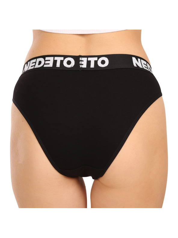 Nedeto Komplet petih ženskih hlačk Nedeto Black