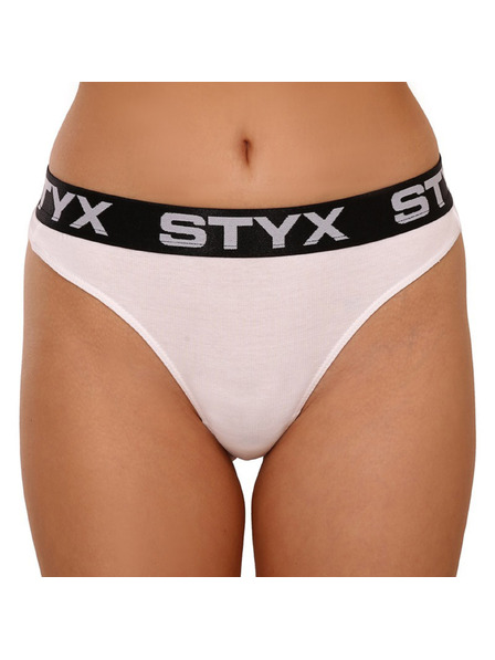Styx Ženske tange Styx športni gumi bele