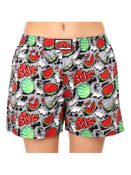 Styx Ženske pižamske boksarice Styx melone