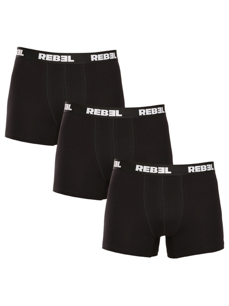 Nedeto Set treh - moške boksarice Nedeto Rebel črne