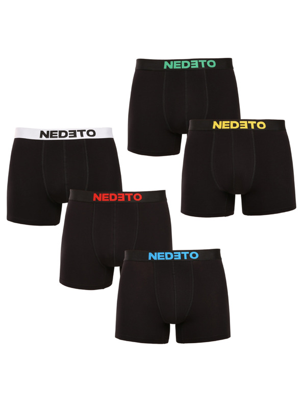 Nedeto Komplet petih - moške boksarice Nedeto črne