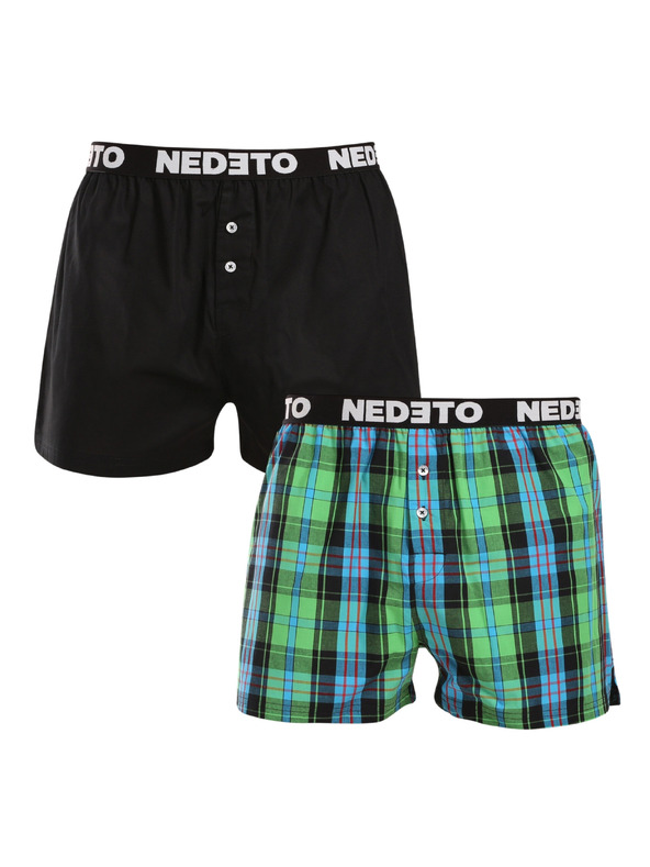 Nedeto Komplet dveh - moške spodnje hlače Nedeto večbarvne