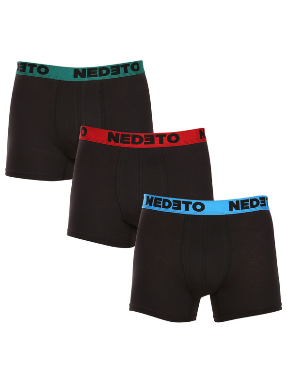 Nedeto Komplet treh - moške boksarice Nedeto črne