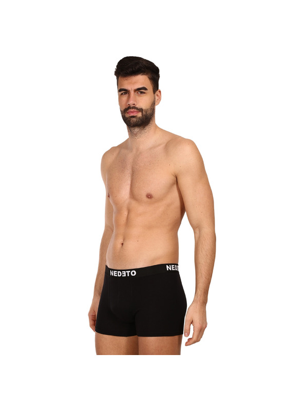 Nedeto Set desetih - (8+2 brezplačno) moške boksarice Nedeto črne