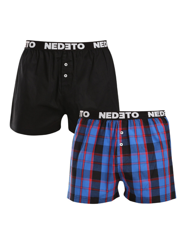 Nedeto Komplet dveh - moške spodnje hlače Nedeto večbarvne