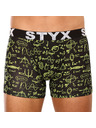 Styx Moške dolge boksarice Styx art športni gumi fizika